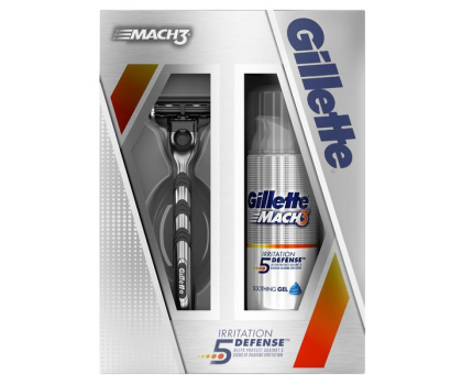 Inne do pielęgnacji urody GILLETTE Mach3 Razor + żel